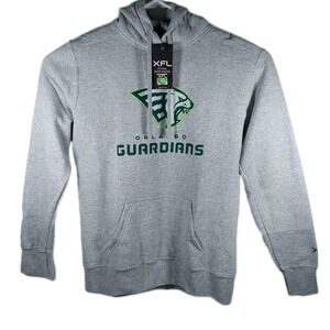 XFL Women's Size L - Orlando Guardians Lockup Logo Grey Hoodie